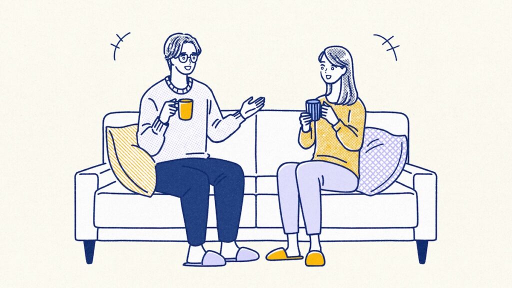 健康美塾「男性更年期障害って何？症状と治療法とは？」イラスト｜トモマツユキ｜WORKS