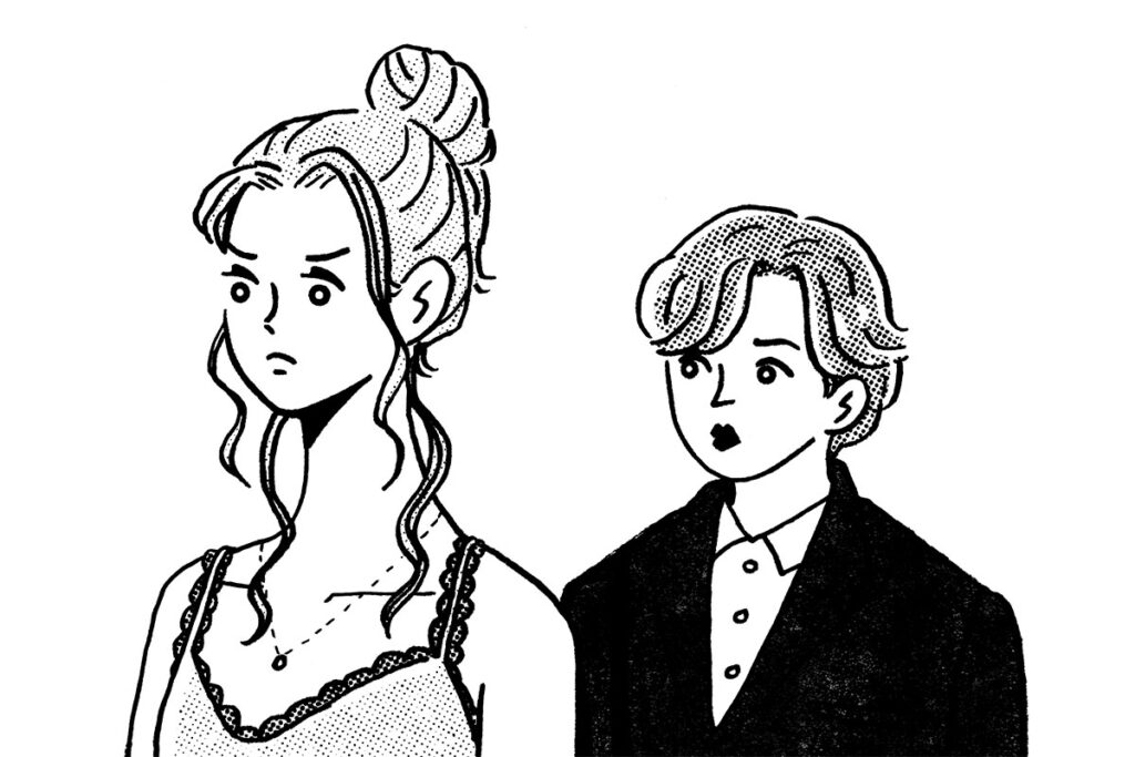映画ナタリー「平成ドラマ委員会～懐かしドラマを令和に観てみた～ Vol.11：すいか」イラスト｜イラストレーター トモマツユキ｜WORKS