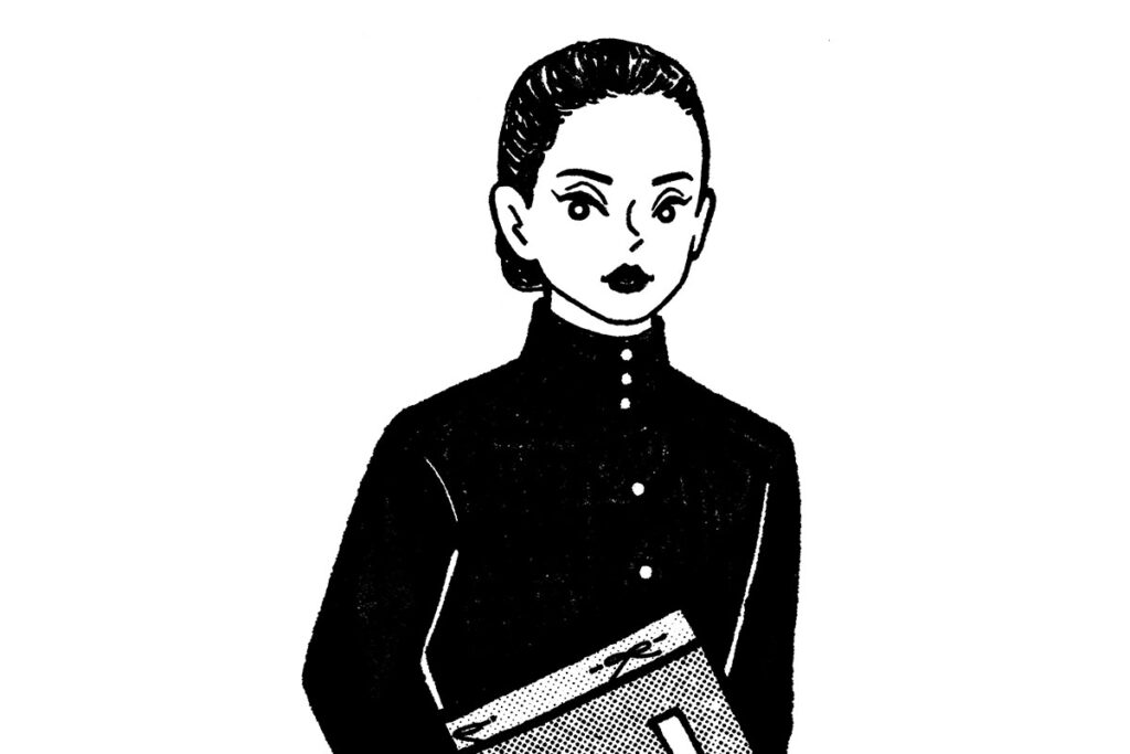 映画ナタリー「平成ドラマ委員会～懐かしドラマを令和に観てみた～ ：女王の教室」イラスト｜イラストレーター トモマツユキ｜WORKS