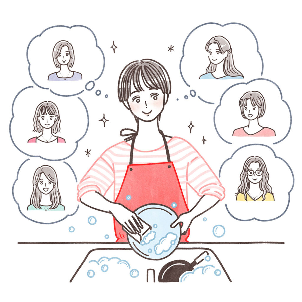 オルビス WEBマガジン「マイ・オルビス・ストーリー 番外編」イラスト｜トモマツユキ｜WORKS