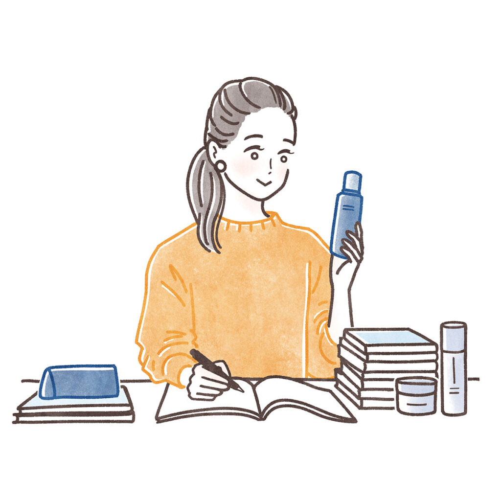 オルビス WEBマガジン「マイ・オルビス・ストーリー #07」イラスト｜トモマツユキ｜WORKS