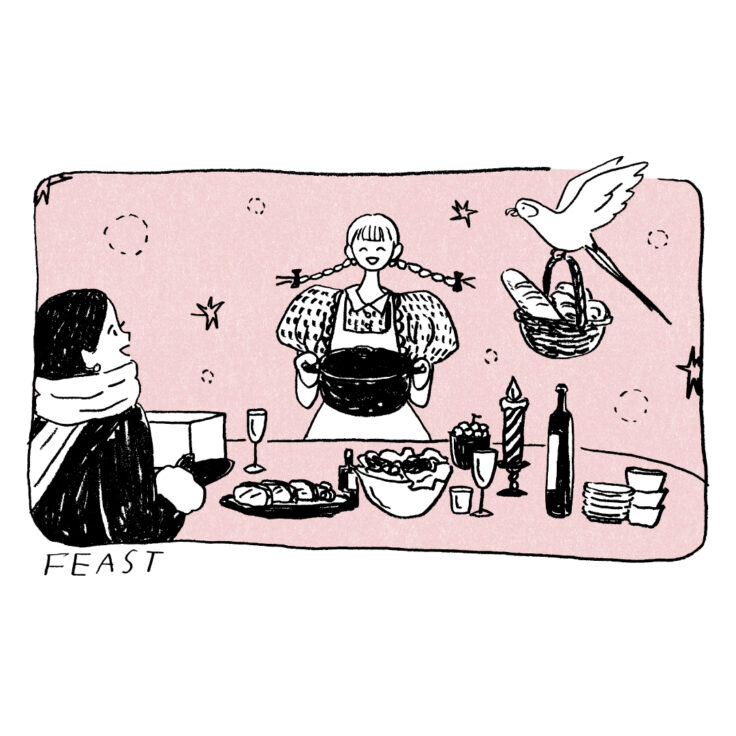 ONE SCENE ｜トモマツユキ｜イラストレーション