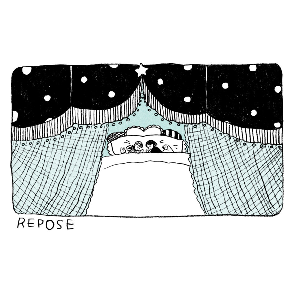 ONE SCENE ｜トモマツユキ｜イラストレーション