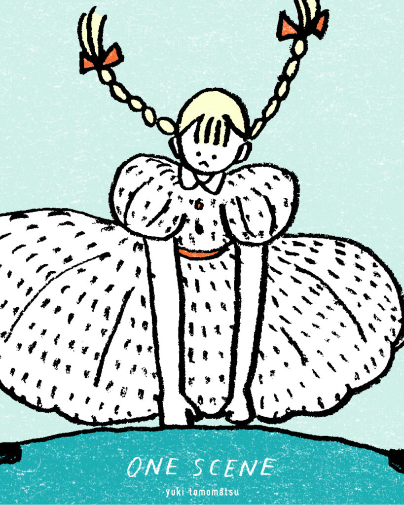 ONE SCENE ｜旅行｜トモマツユキ｜イラストレーション