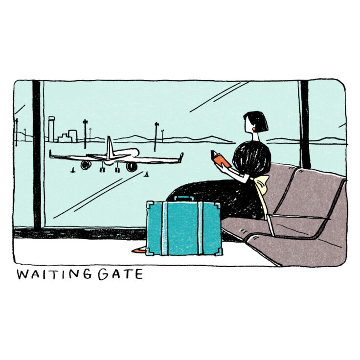 ONE SCENE : Waiting Gate（搭乗待ち）