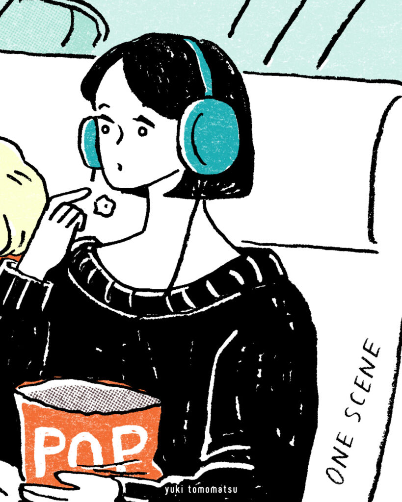 ONE SCENE ｜旅行｜トモマツユキ｜イラストレーション