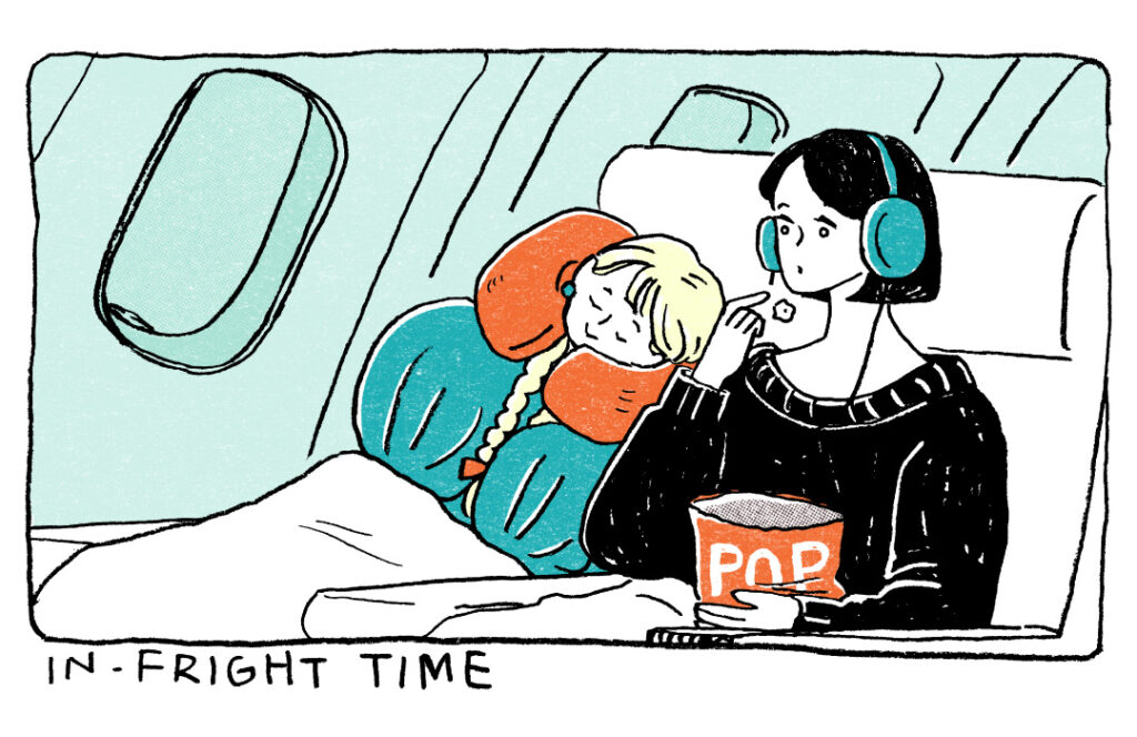 ONE SCENE ｜旅行｜トモマツユキ｜イラストレーション