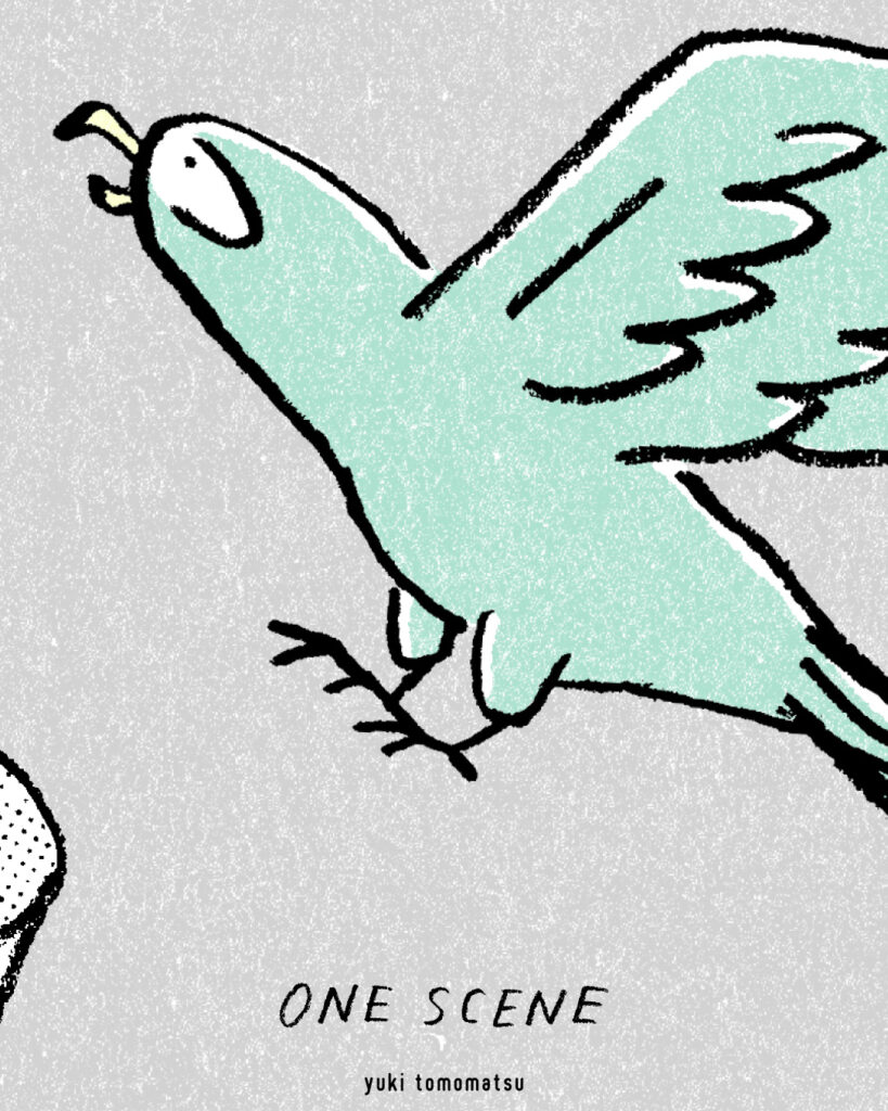 ONE SCENE ｜旅行｜トモマツユキ｜イラストレーション