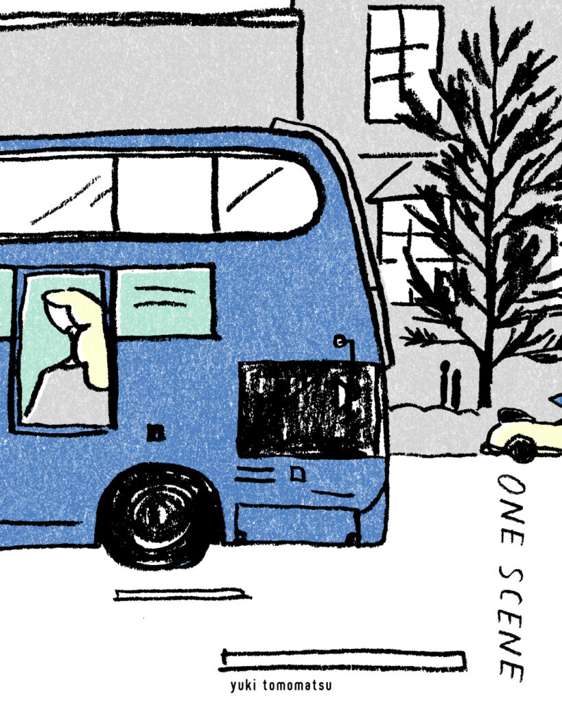 ONE SCENE ｜旅行｜トモマツユキ｜イラストレーション