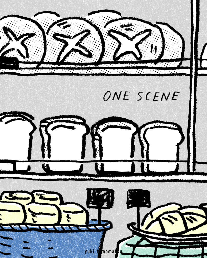 ONE SCENE ｜旅行｜トモマツユキ｜イラストレーション