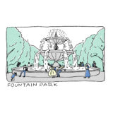 ONE SCENE ｜旅行｜トモマツユキ｜イラストレーション