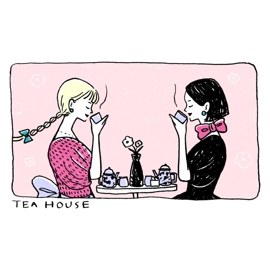 イラストレーター トモマツユキ｜ONE SCENE ｜旅行｜イラストレーション