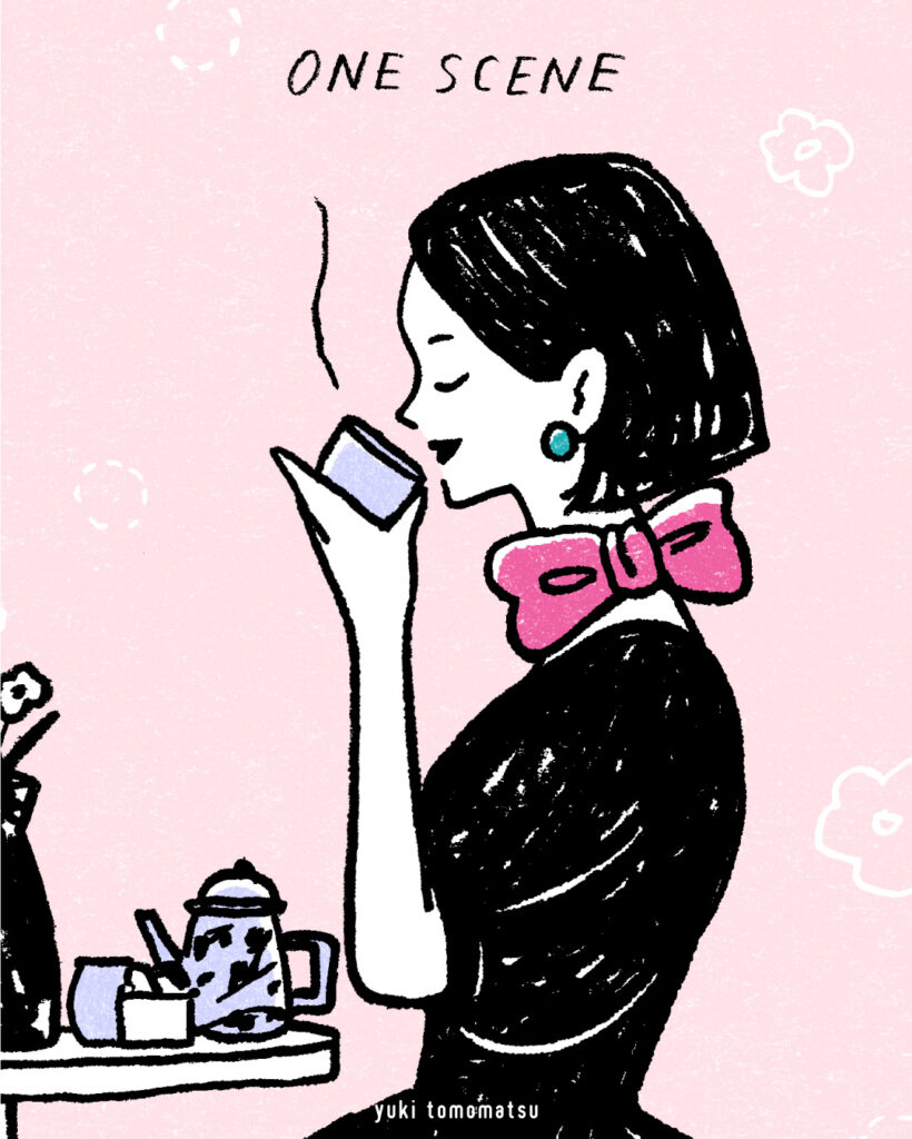 イラストレーター トモマツユキ｜ONE SCENE ｜旅行｜イラストレーション