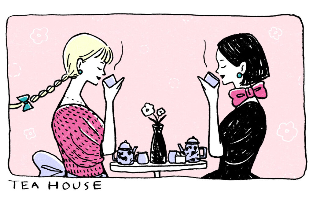 イラストレーター トモマツユキ｜ONE SCENE ｜旅行｜イラストレーション