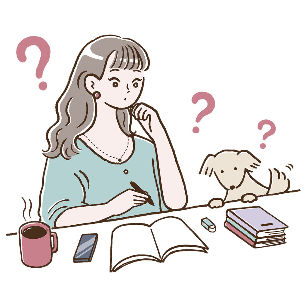 大妻女子大学 人間共生学部 心理学科 リーフレット イラスト｜イラストレーター トモマツユキ｜WORKS