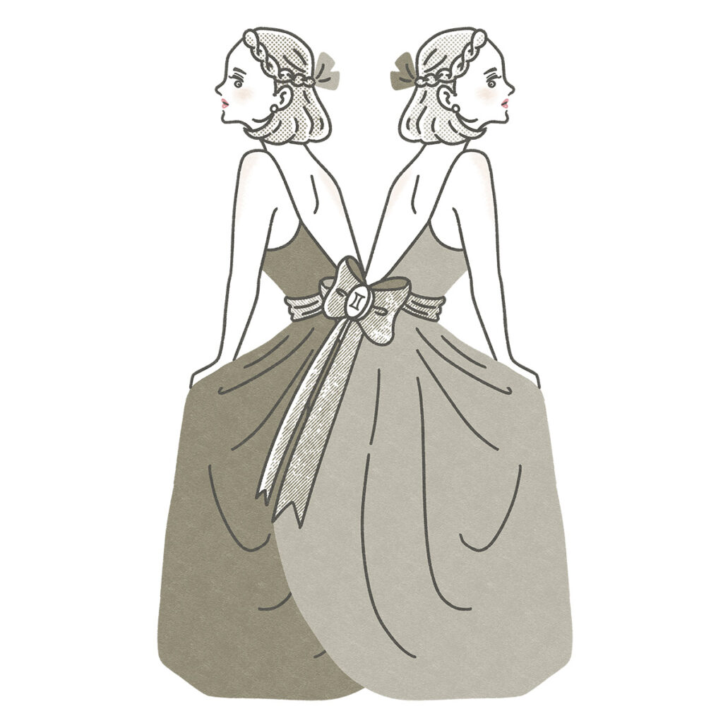 ふたご座|『Ray』2024年1月号『2024上半期 LOVE HOROSCOPE』|トモマツユキ|WORKS