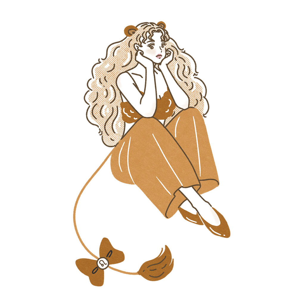 しし座|『Ray』2024年1月号『2024上半期 LOVE HOROSCOPE』|トモマツユキ|WORKS