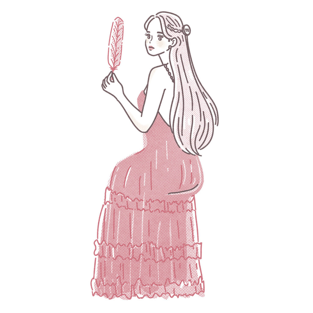 おとめ座|『Ray』2024年1月号『2024上半期 LOVE HOROSCOPE』|トモマツユキ|WORKS