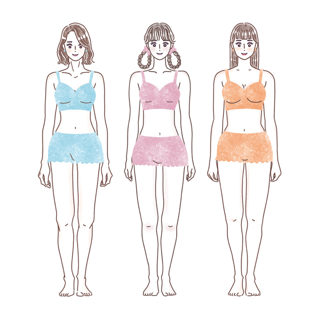 雑誌『Seventeen』2024年夏号 P.40「骨幹別 大優勝着やせ服」特集｜トモマツユキ｜WORKS